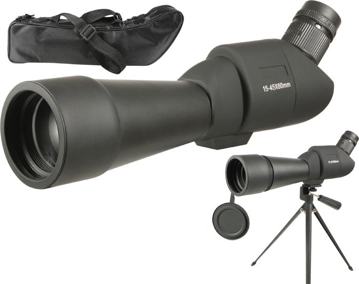   Snipers Water Resistant Tactical Spotting Scope 15X 45X (Item #10215