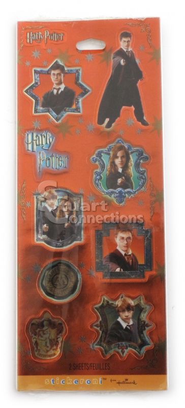   of Harry Potter Metallic Reflective Acid Free Hallmark Stickers  