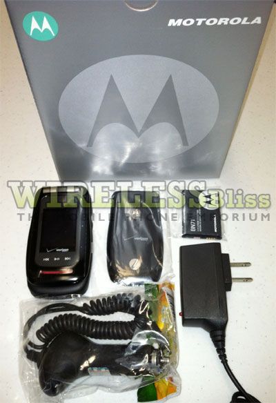 New Verizon Motorola Barrage V860x NON CAMERA Rugged Waterproof No 