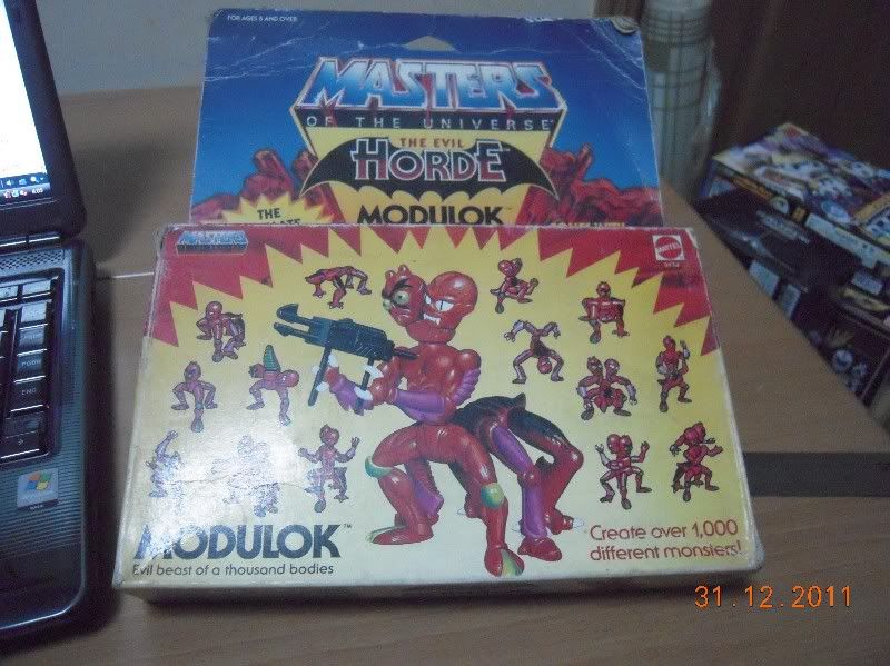 Masters of the Universe MOTU Modulok Unpunched & Mint In Sealed Box 