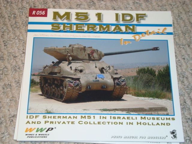 M51 Sherman Tank Armour IDF Israeli Wing Wheels Book  