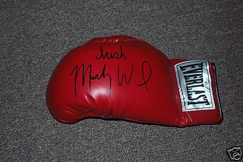Irish Micky Ward Autographed Leather Boxing Glove  