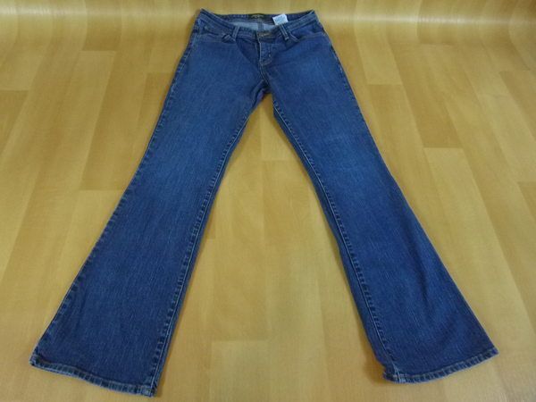 EDDIE BAUER Womens Shaped Bootcut Jeans 6 R  